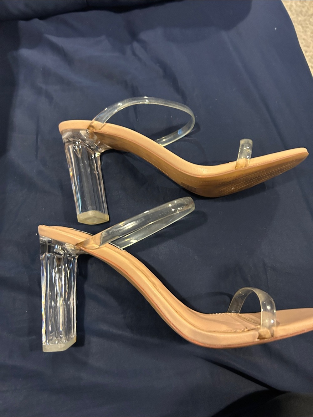STEVEN New York Jercy Blush Multicolor Heels - Size 8